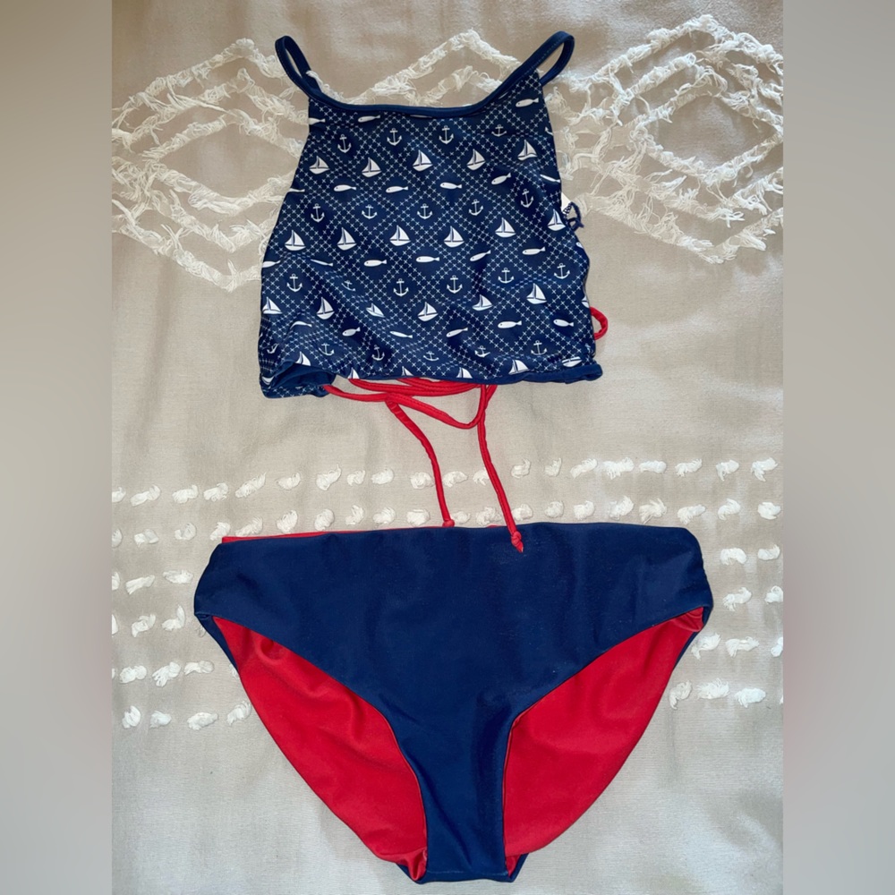 Lime Apple Girls Bikini size 12